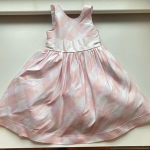 Janie and Jack Plaid Silk Dress 3T